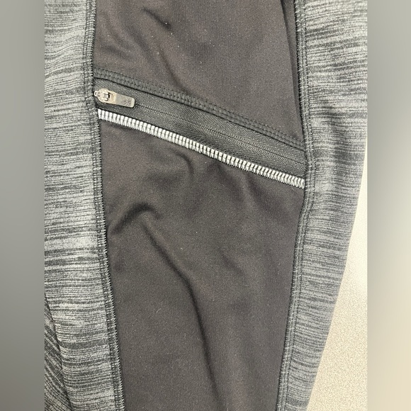 Athleta Pants & Jumpsuits Athleta Fleece Lined Polar Racer Tights Reflective Winter Leggings